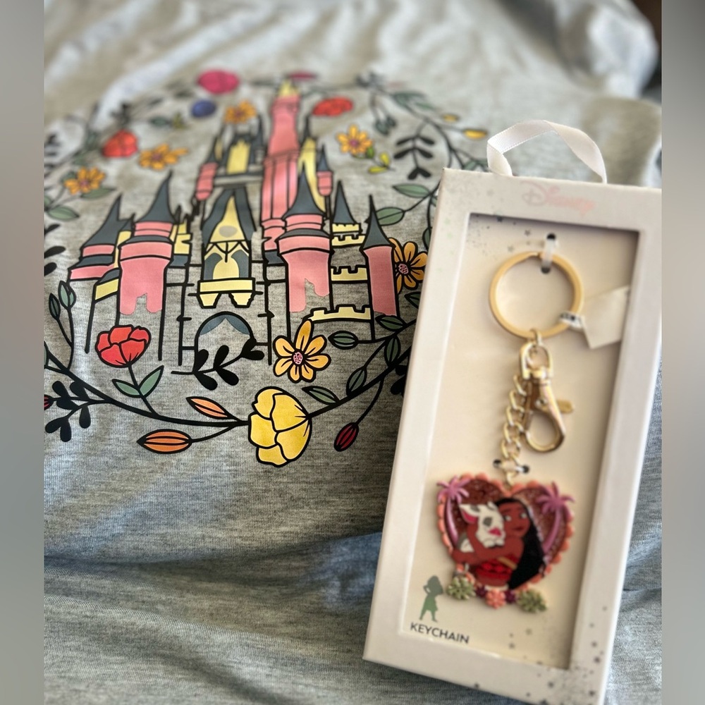 Disney Moana and Púa keychain/ bag charm